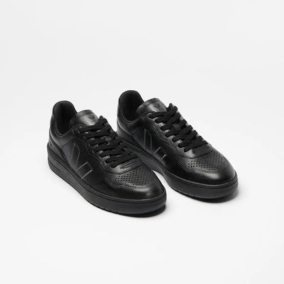 V-90 GRAINED OILED LEATHER FULL BLACK