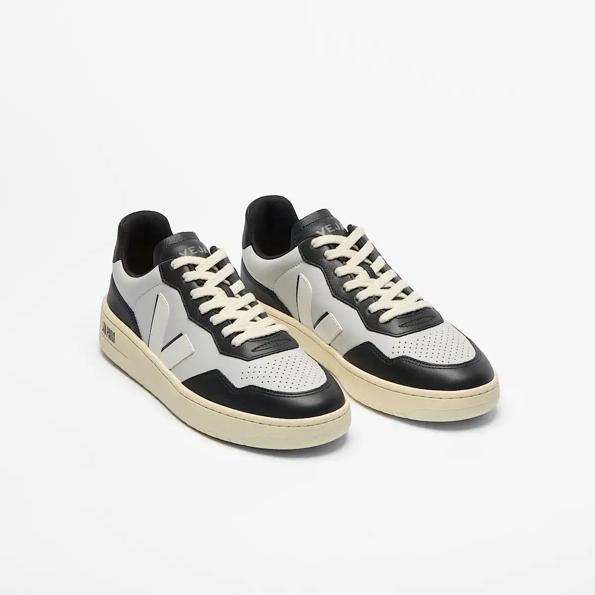 V-90 LEATHER SÃO PAULO LIGHT GREY WHITE
